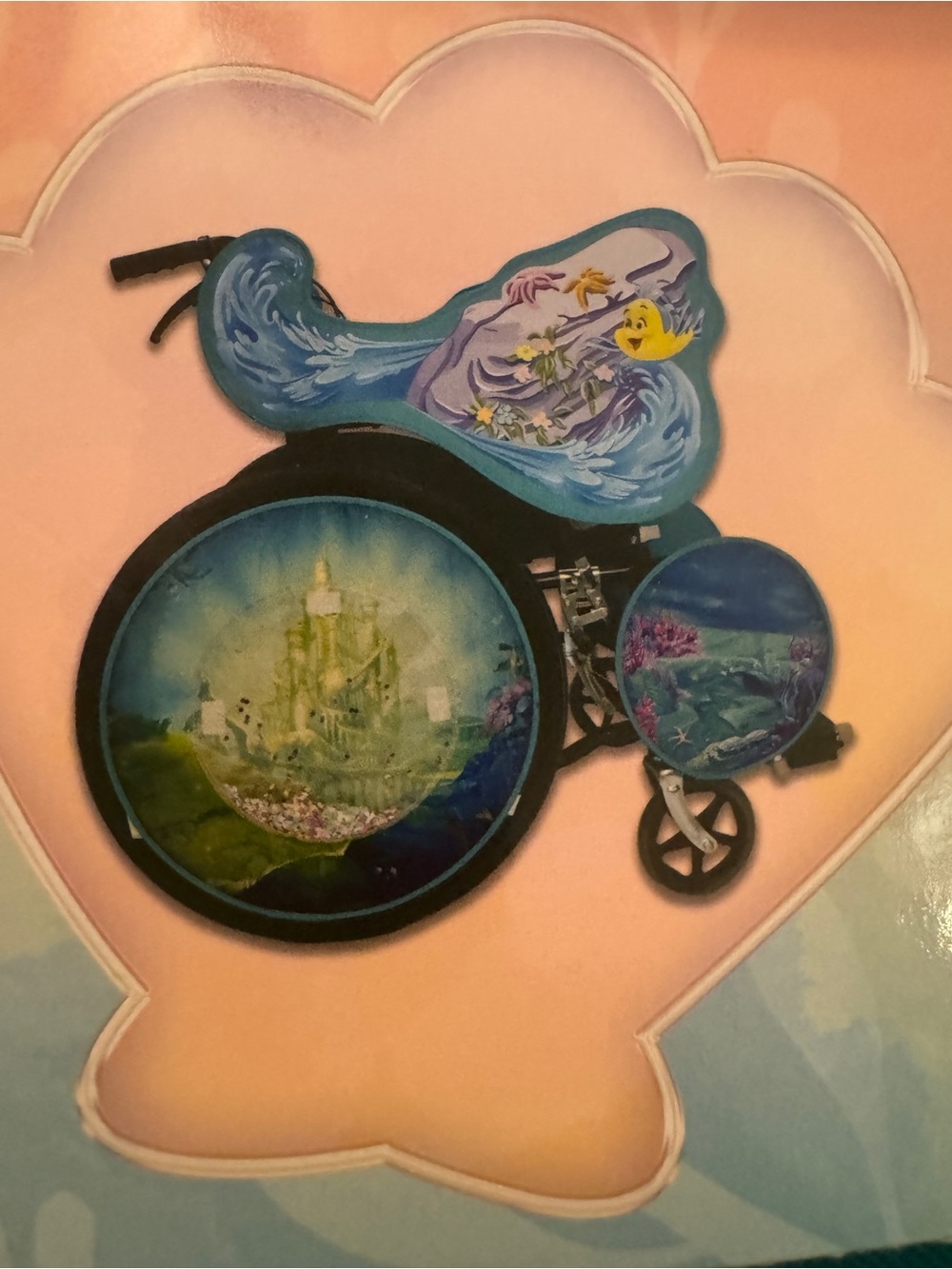 Disney Wheelchair wrap